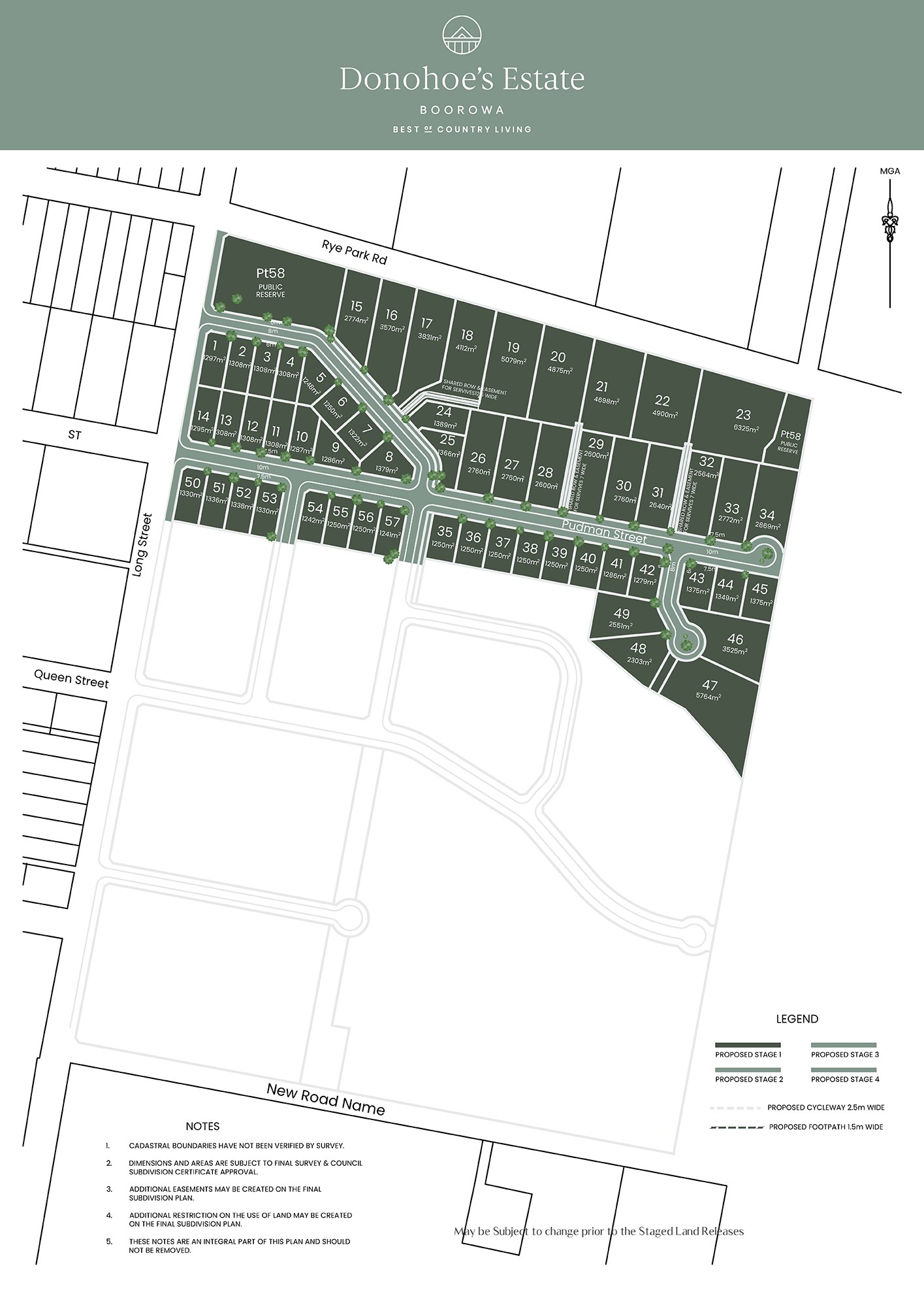 [Land for Sale] Donohoe's Estate, Boorowa OpenLot